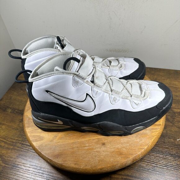Nike Air Max Uptempo 95 White Black Teal Shoes Sneakers Men's Size 13 DX4236-100